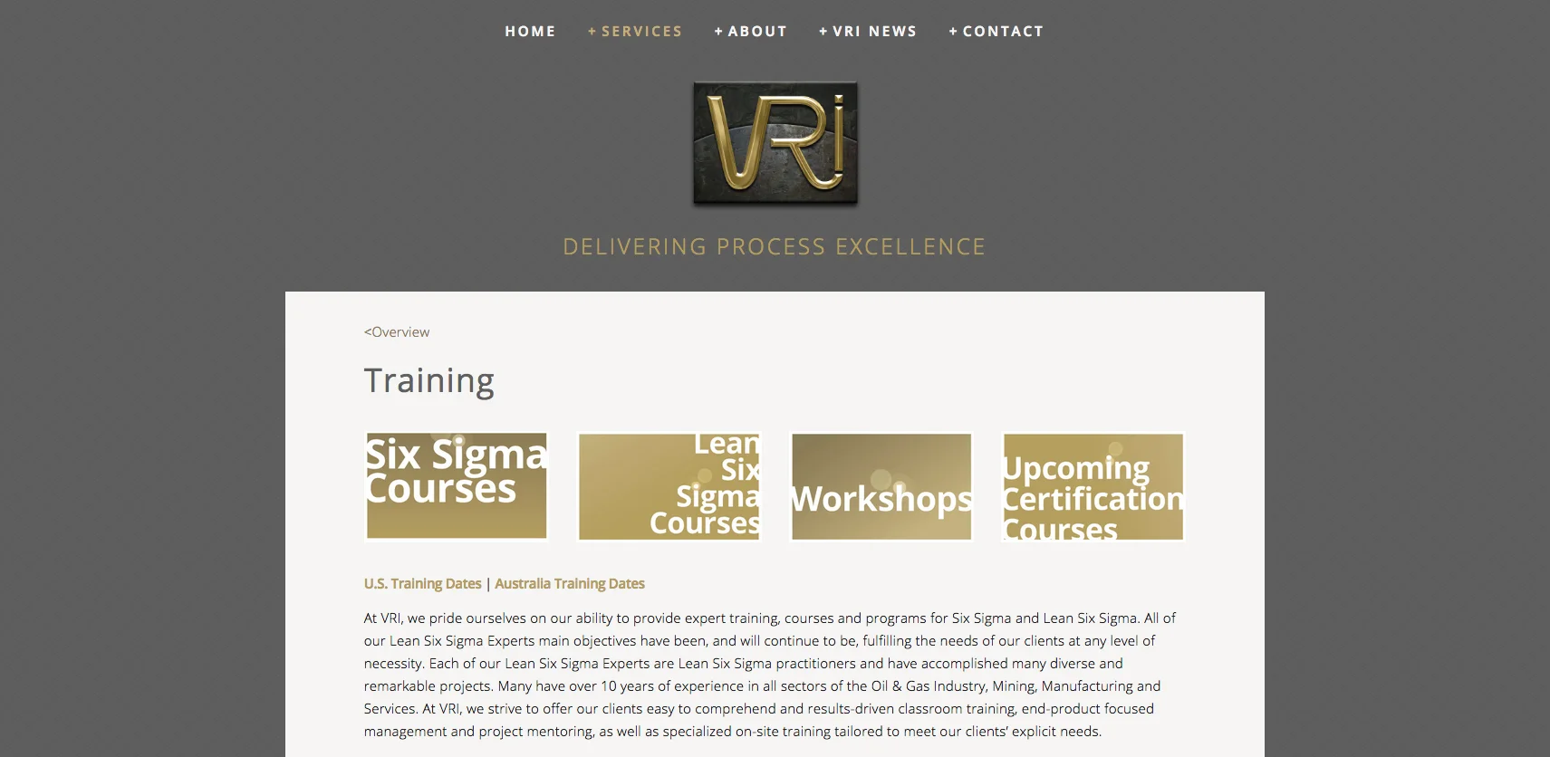 VRI Training