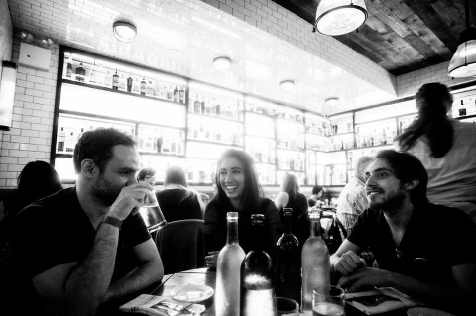 Christian Nourijanian (left), Raye Zaragoza (center) and Tim Bassom (right)