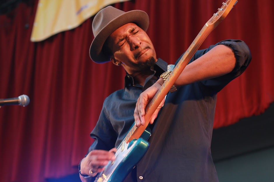 Marcus Machado at SummerStage 2016. Photo courtesy of Kevin Vallejos. 