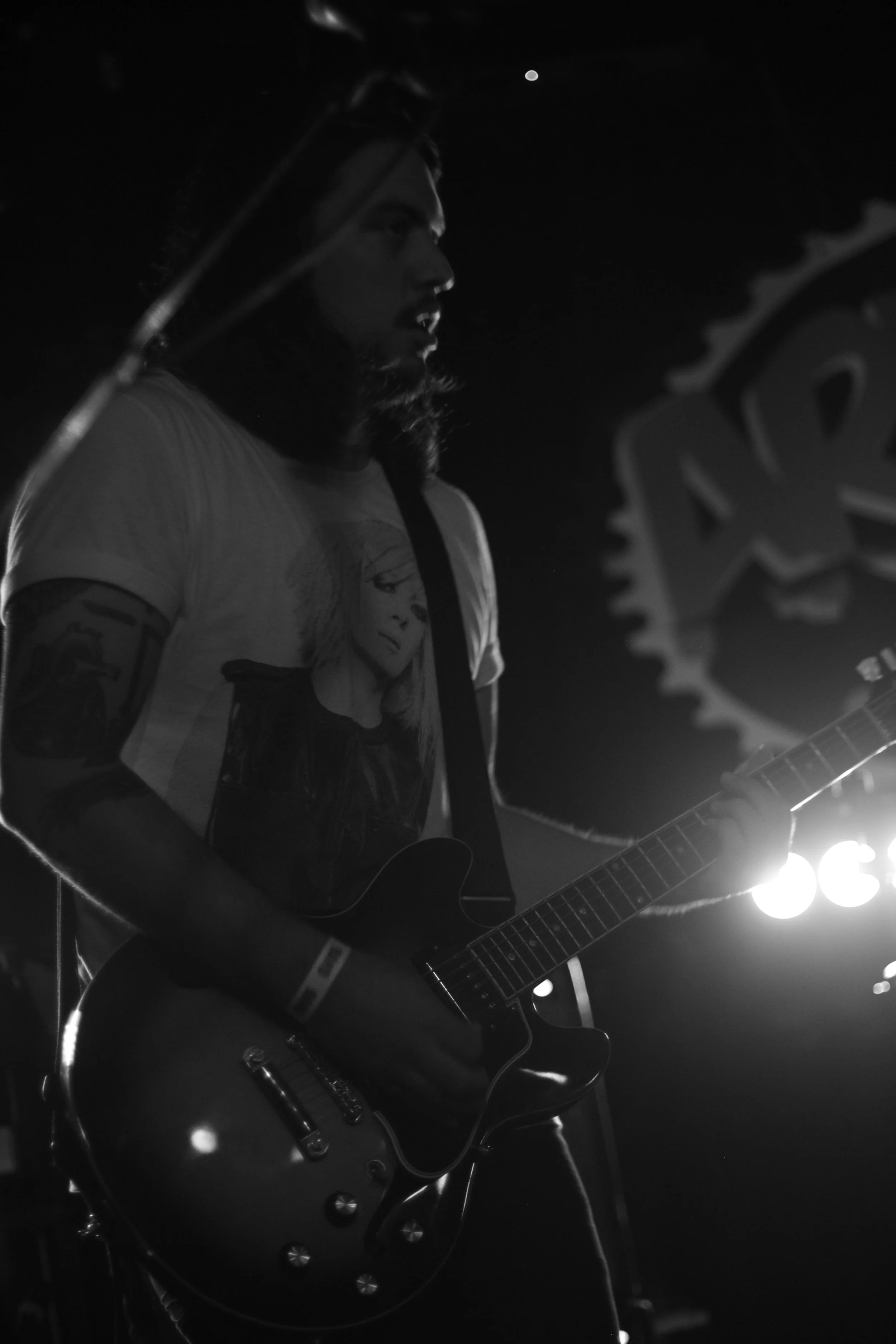 Aaron Galvin ripping the guitar. Photo courtesy of Kevin Vallejos.