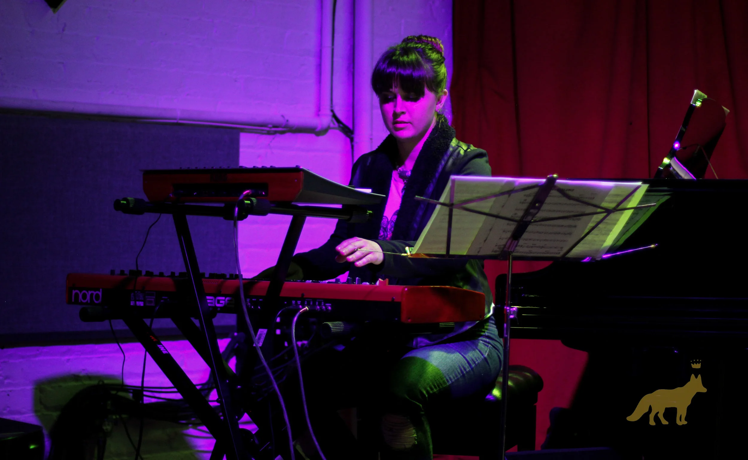 Arcolis Sandoval on the keys. Photo courtesy of Kevin Vallejos