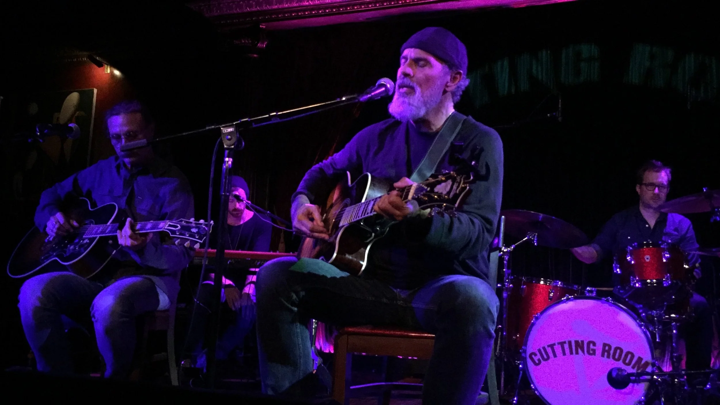 Bruce Sudano on stage at The Cutting Room.