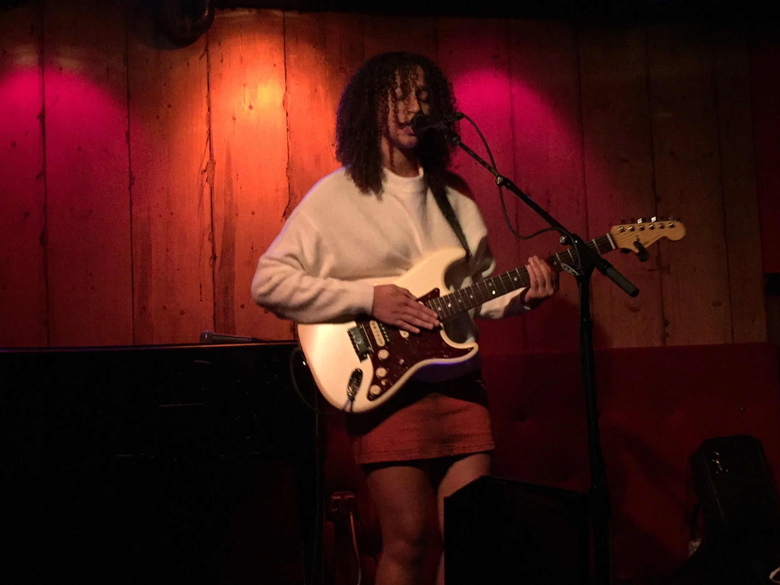 Jackie Venson live at Rockwood Music Hall, Stage 3.