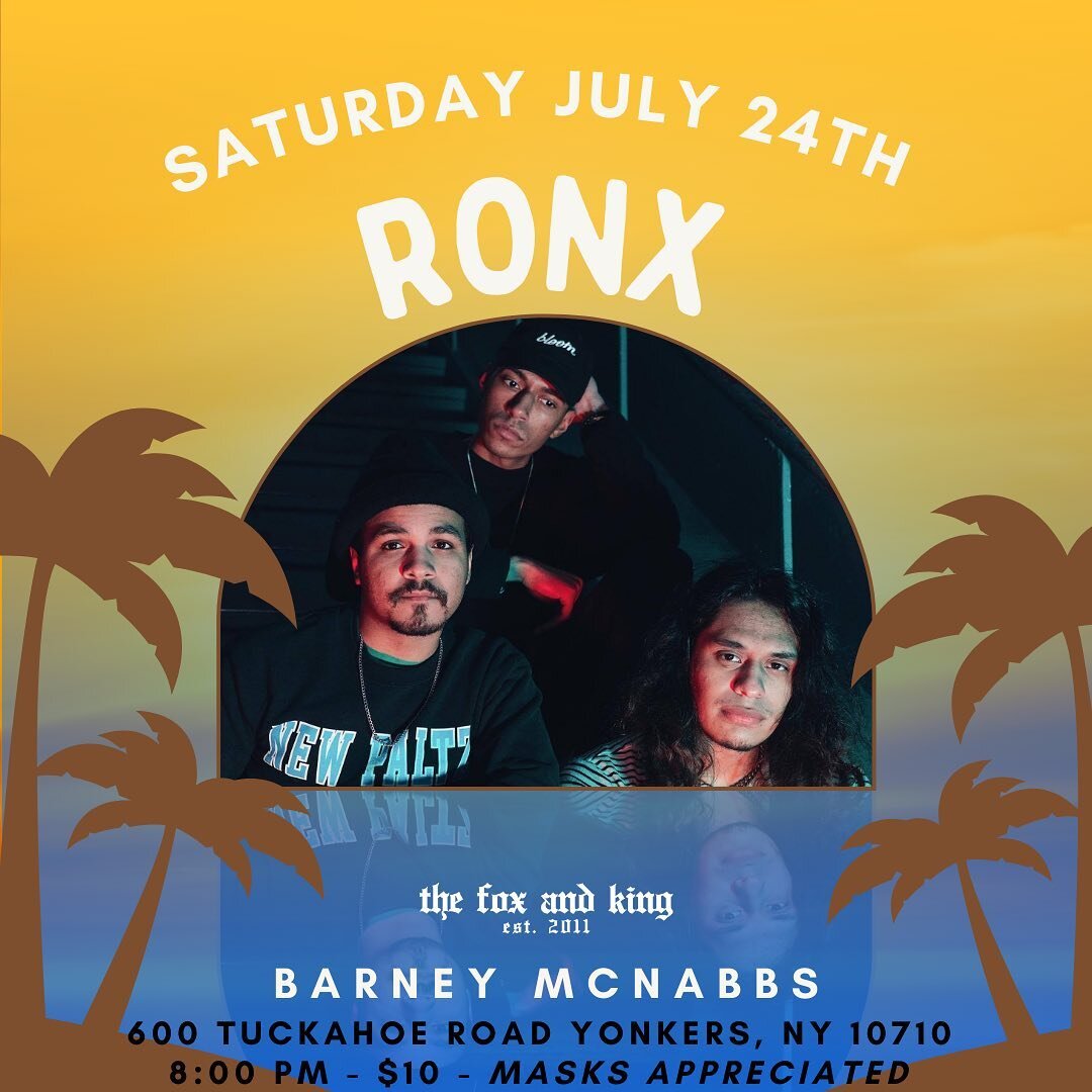 🥀 Sad boys with Good Vibes! 🥀 🤘🏽🙌🏽 

A three-piece band with upbeat tempos, catchy melodies and moody breakdowns, @ronxband is an avenue to pop-punk nostalgia. 

A homage to the days of the wild &amp; free emo subculture that brought us skinny 
