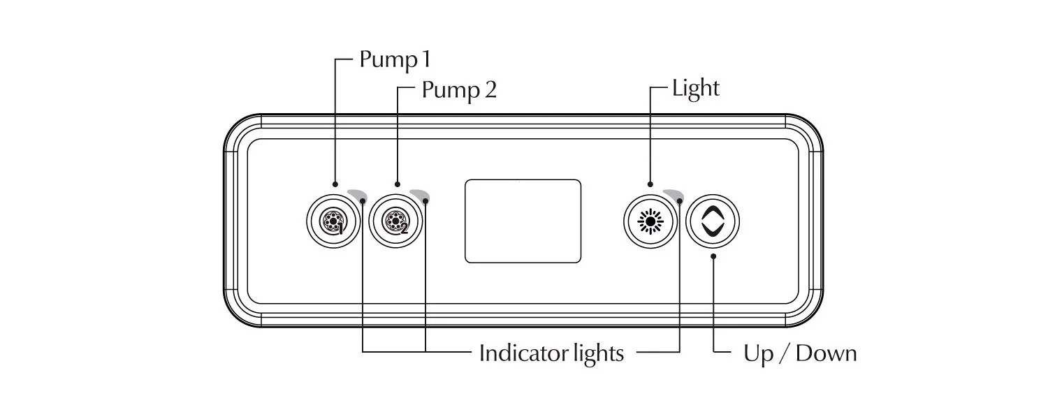 in.k300 keypad layout - Gecko Alliance