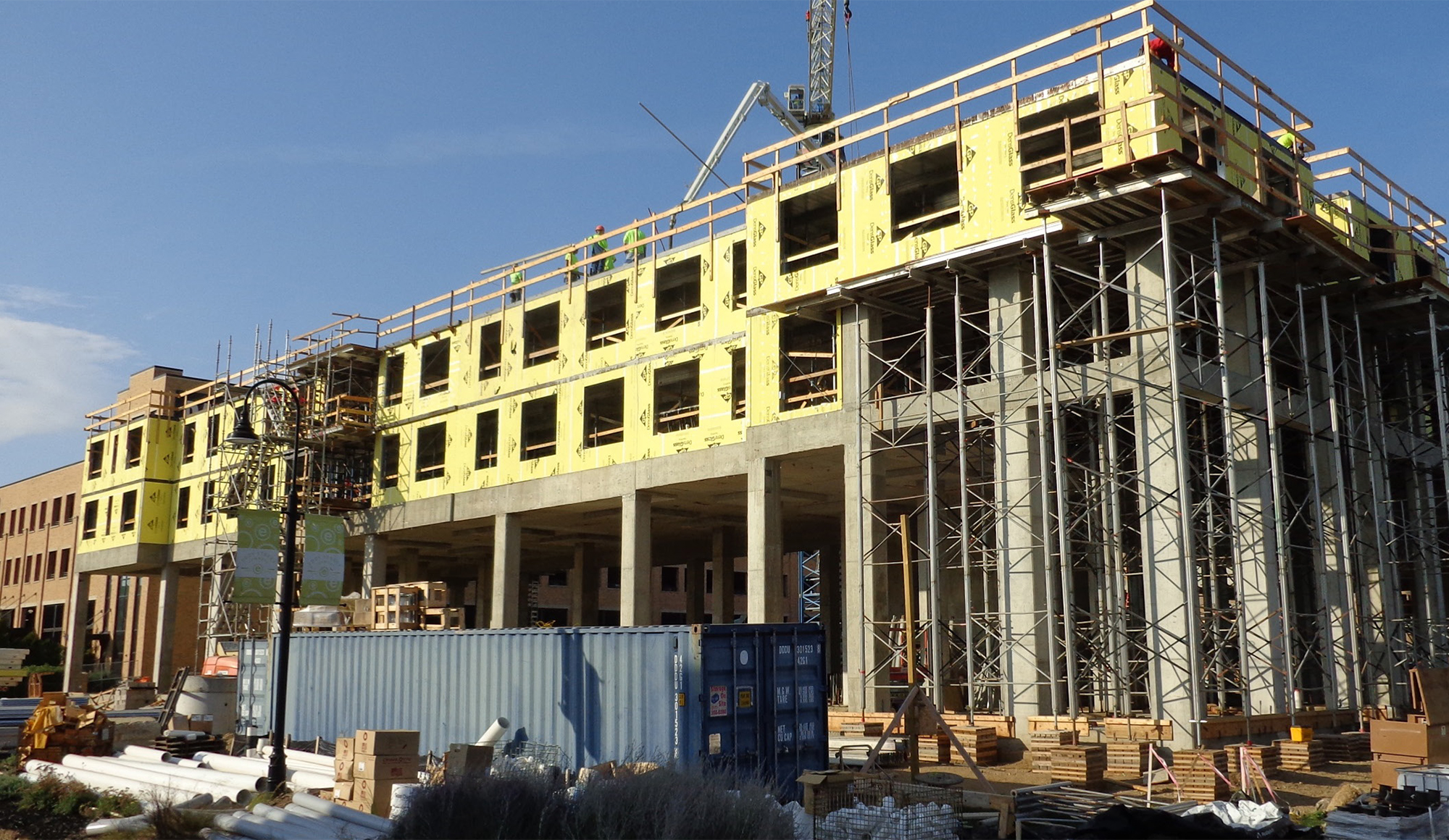  Progress on Embassy Suites construction. 