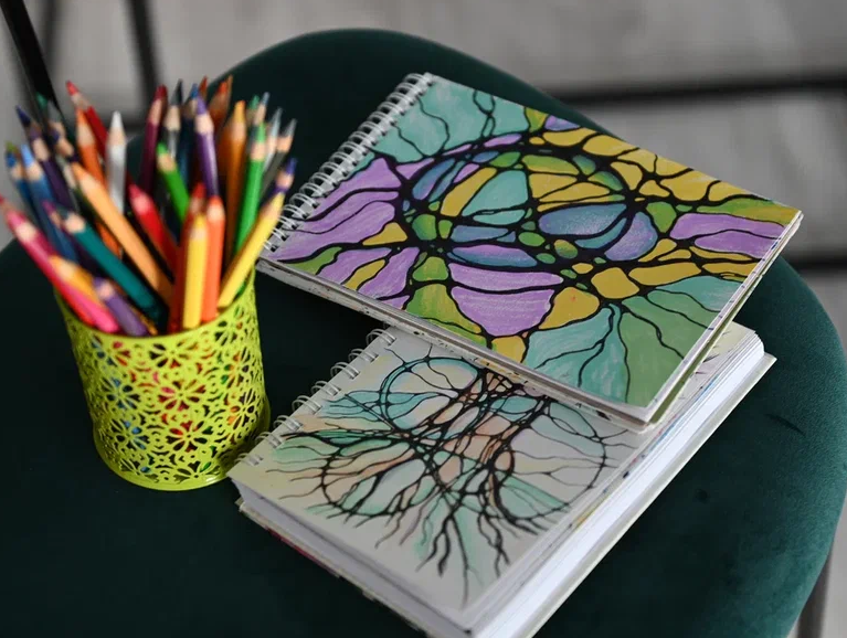 Neurographic Art: Exploration of Line and Color with Marie Gervacio - Fall 1