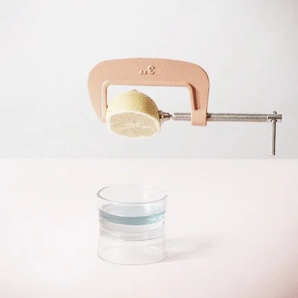 AFTER: Cleaning products are easy to make with lemon, baking soda and vinegar.