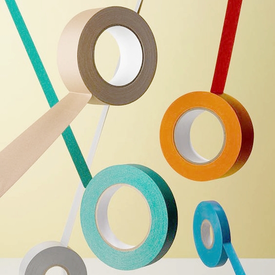 AFTER: Paper tape with natural glue
