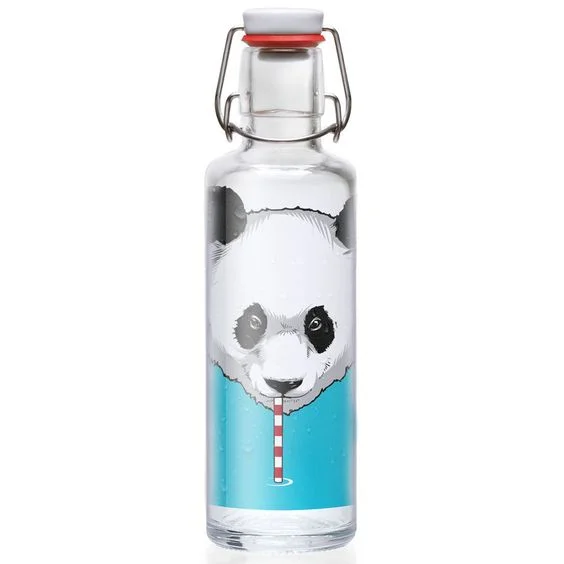 After: Soulbottle out of glass, ceramic, natural rubber and steel