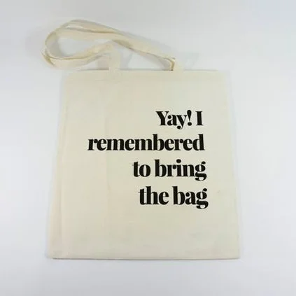 AFTER: Yay! I remembered to bring the tissue bag