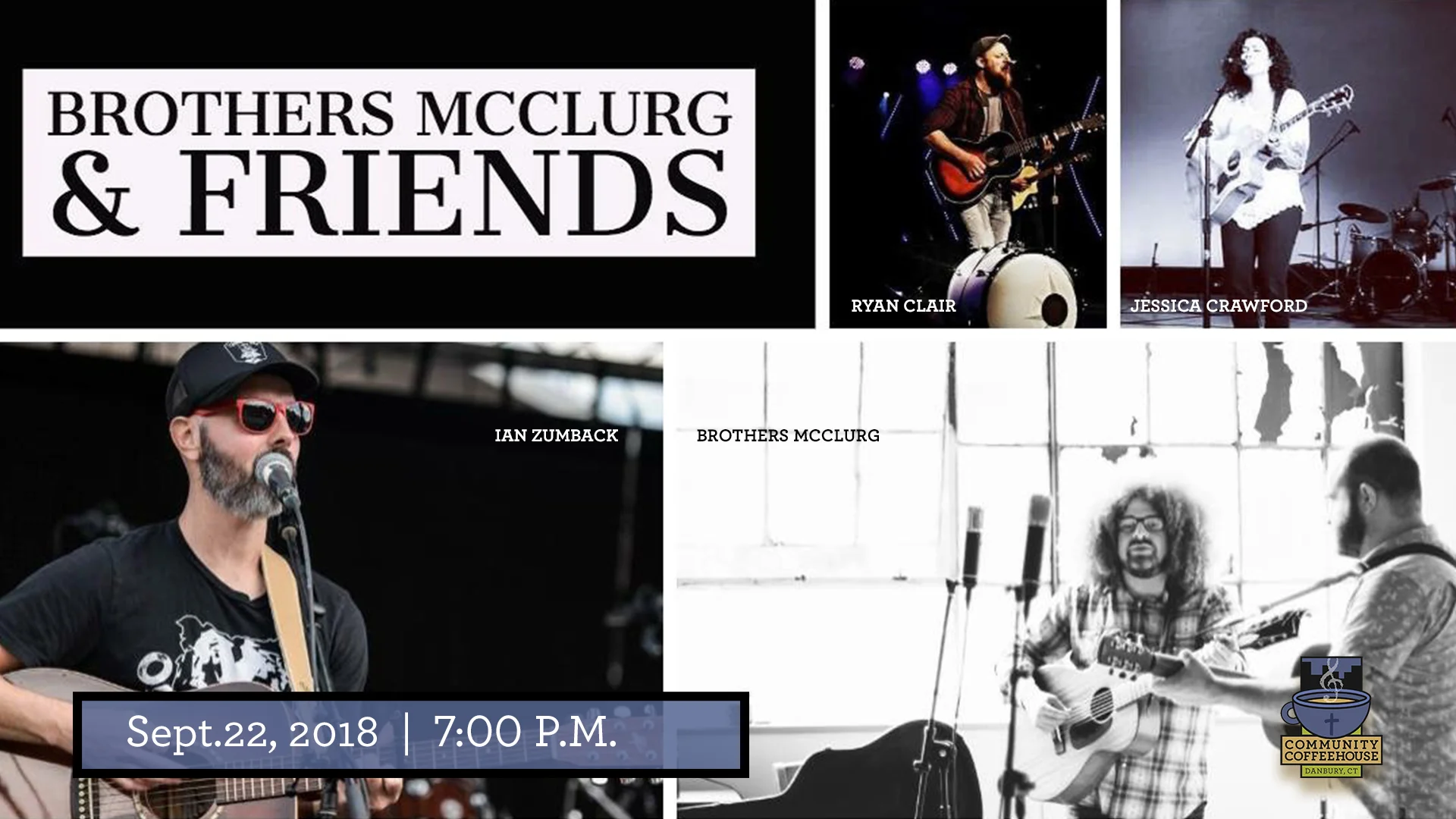 The Brothers McClurg & Friends at the Community Coffeehouse