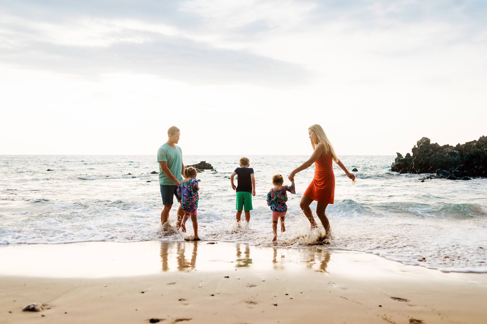 Sunset Beach Family Photographer Hawaii