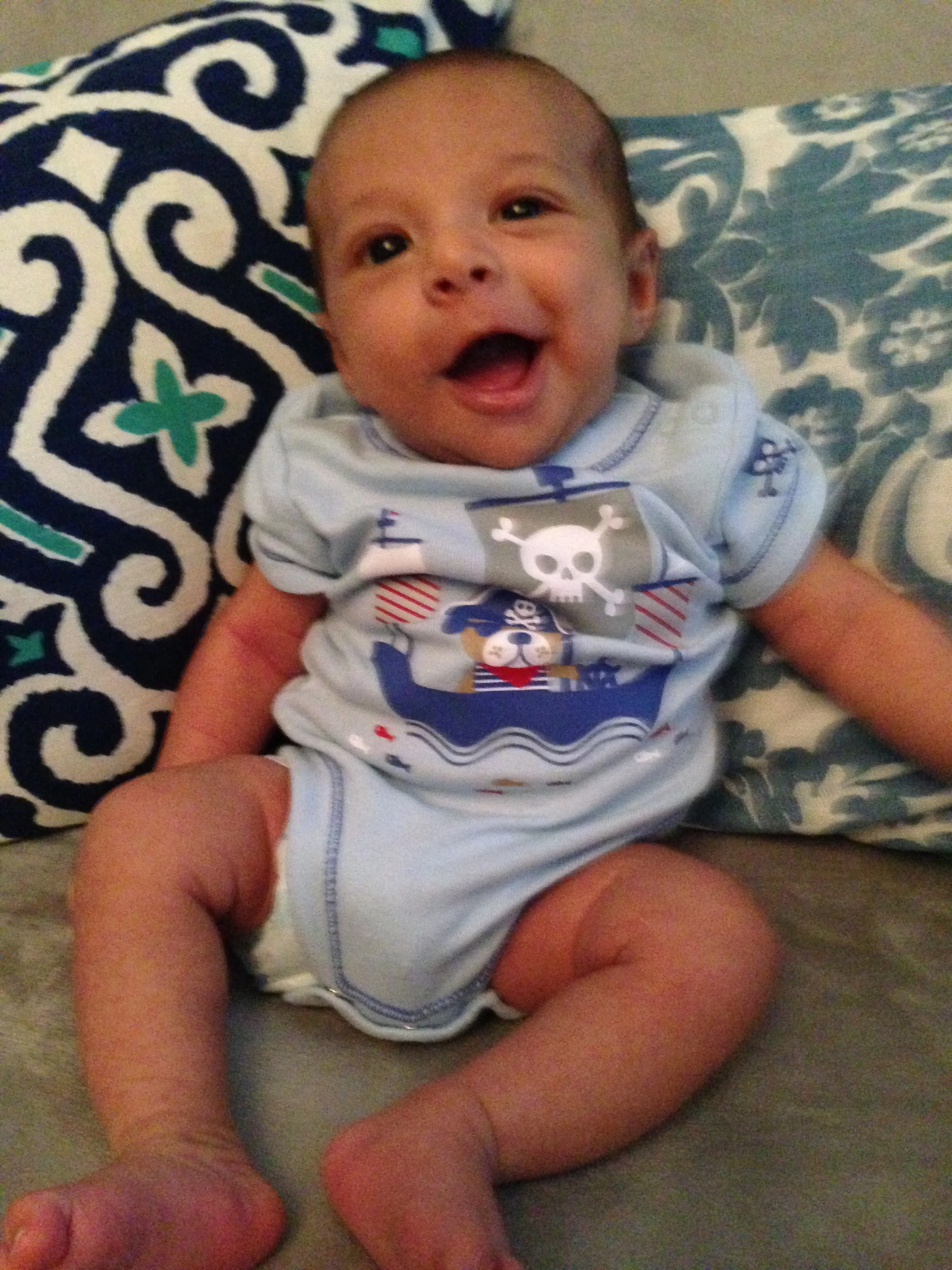 I promise, that first smile makes it all worthwhile...unless it's just gas.