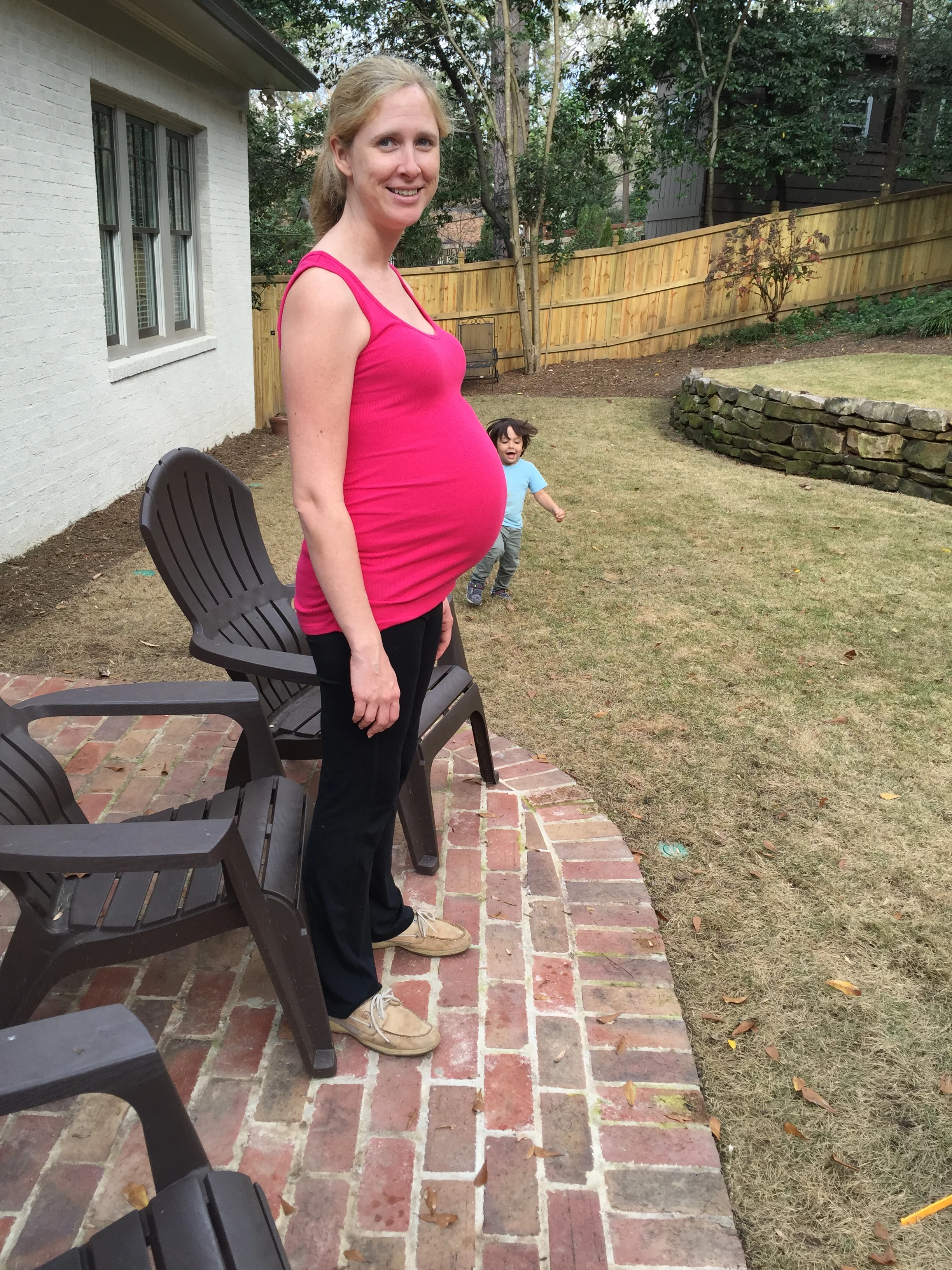 41 weeks pregnant, feeling as sexy as a beluga whale.