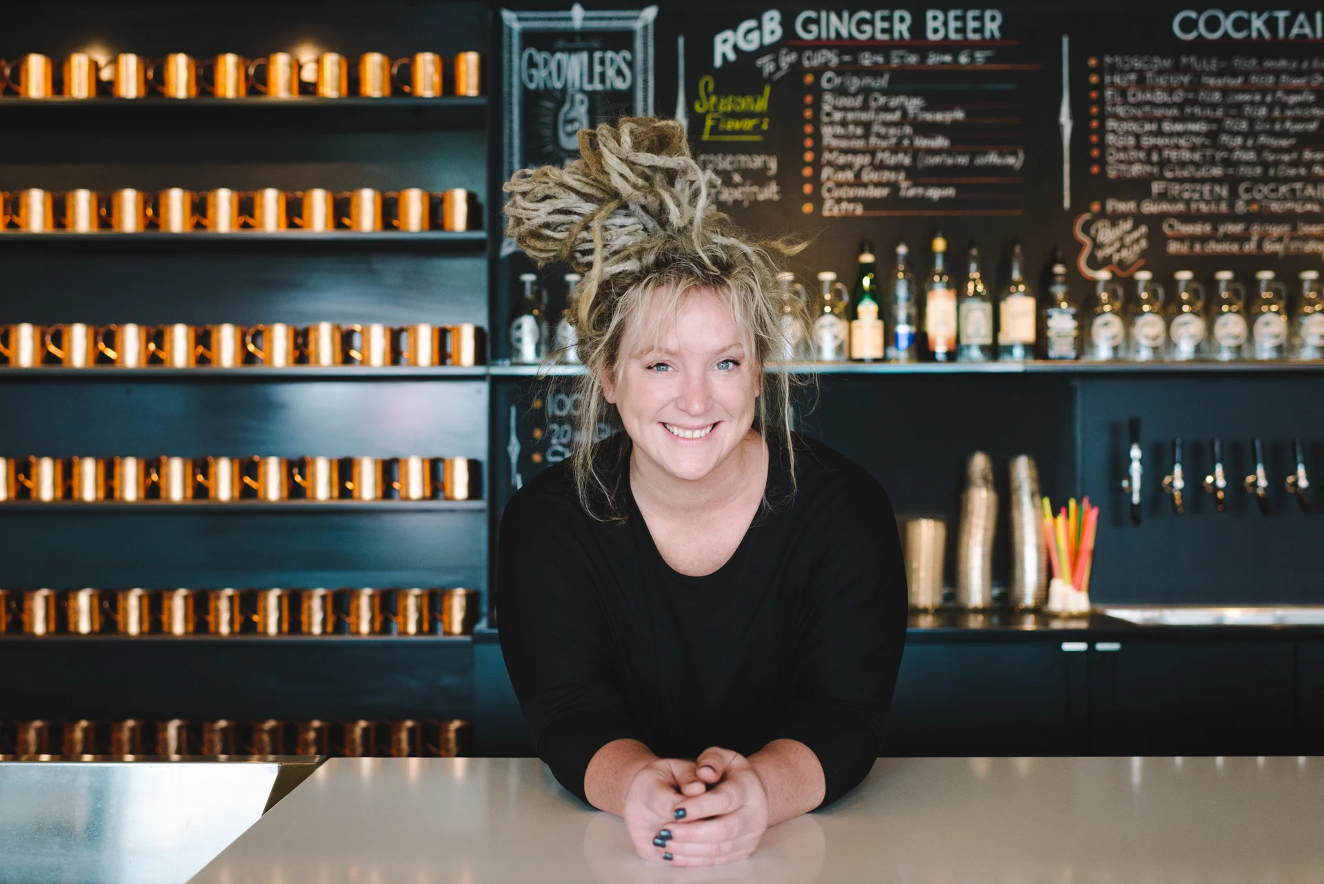Rachel Marshall of Rachel's Ginger Beer, for Uber Seattle