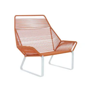 Cord Lounge Chair - Orange 