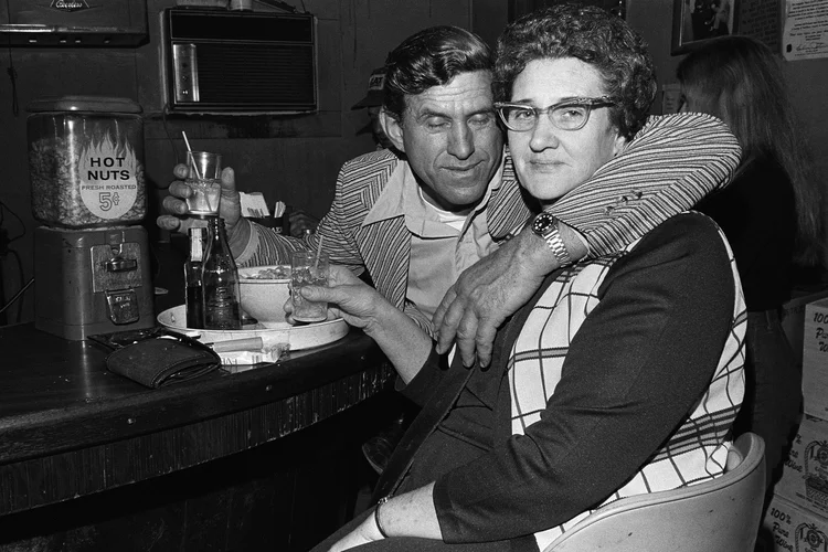At The Bar, Fred's Lounge, Mamou, LA, 1977