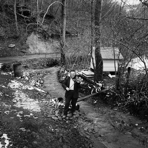 Curly Ray Cline, Rock House, KY, 1974
