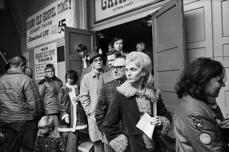 Leaving the Opry, Rymon Auditorium, Nashville, TN, 1972