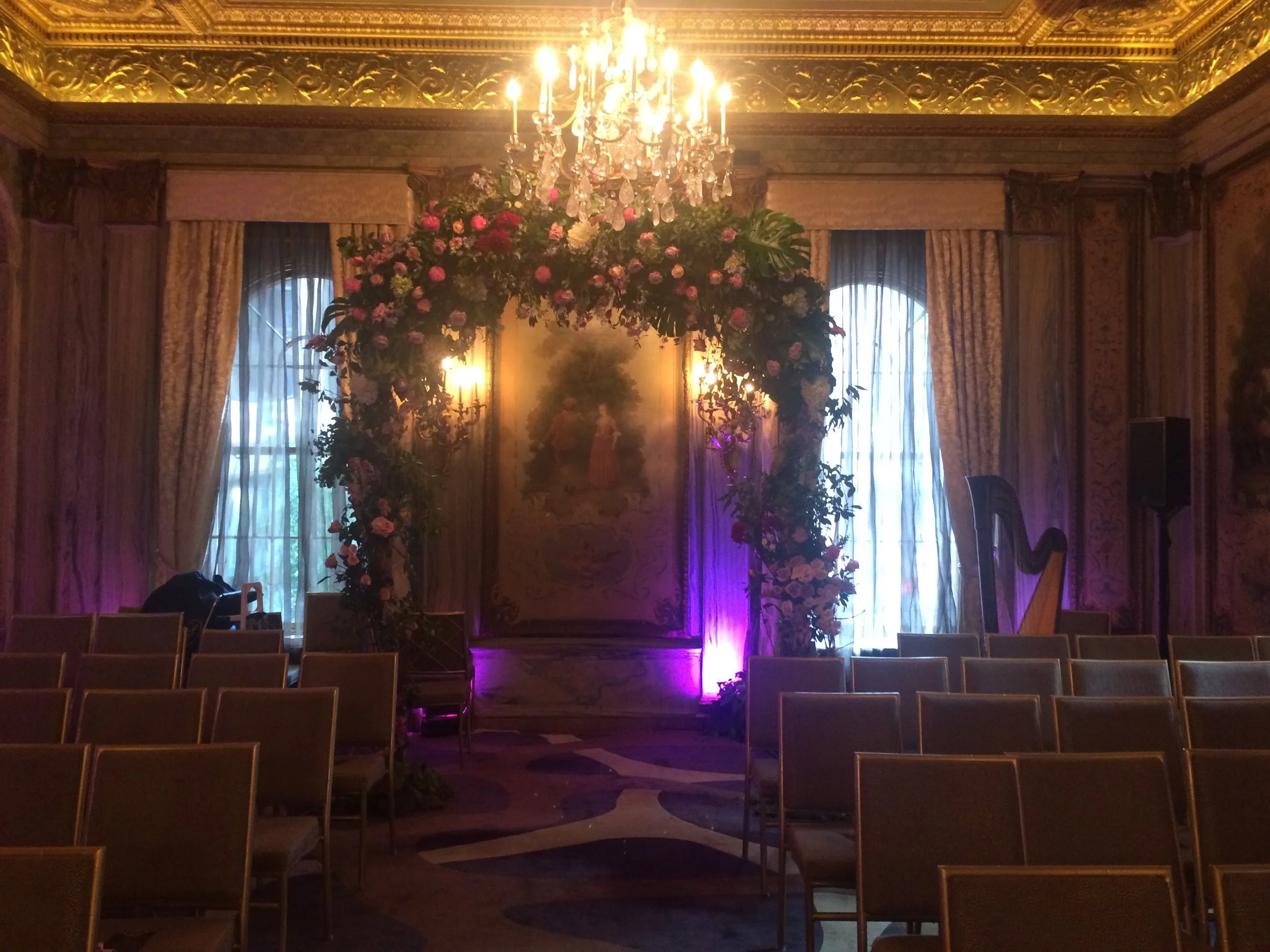 Wedding ceremony at Lotte New York Palace