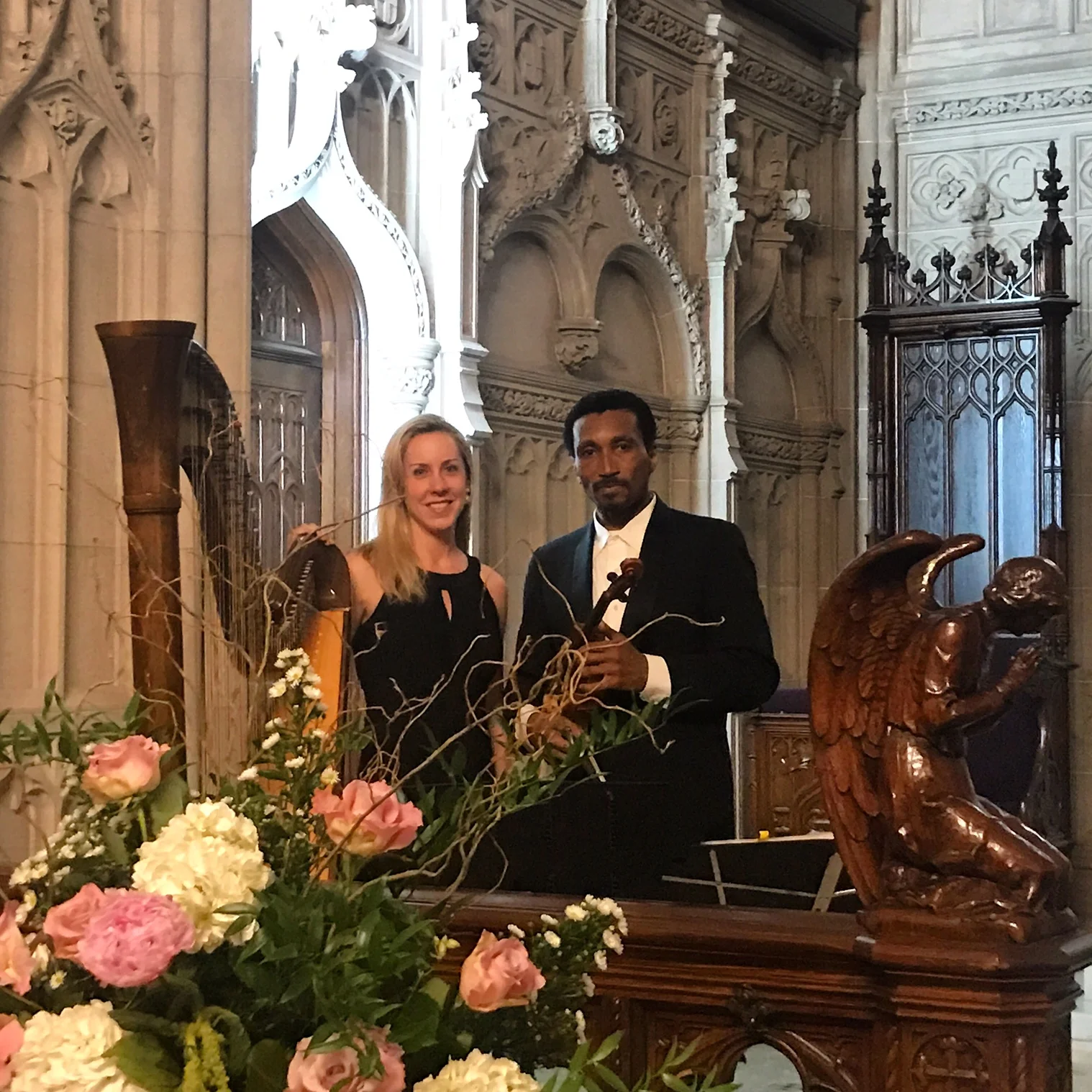Wedding ceremony at Greenwood Chapel