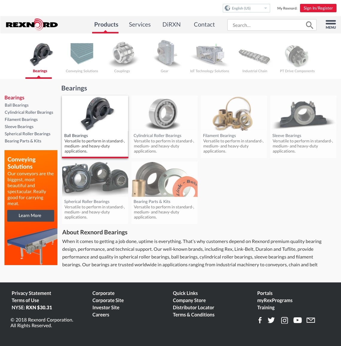 Product Landing Page