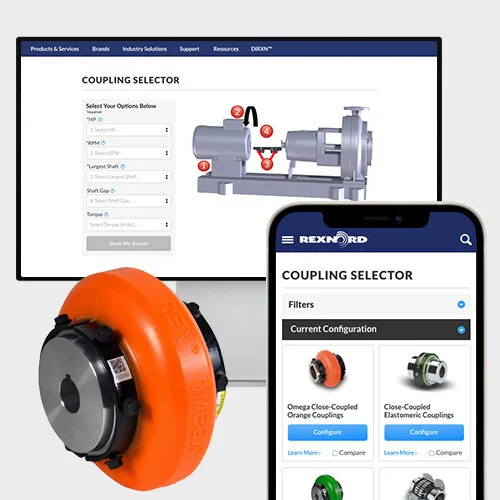 Rexnord Coupling Configurator — Joel Kelly Designs