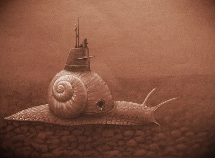 Odyssey24"x18", Charcoal on toned paper, 2015