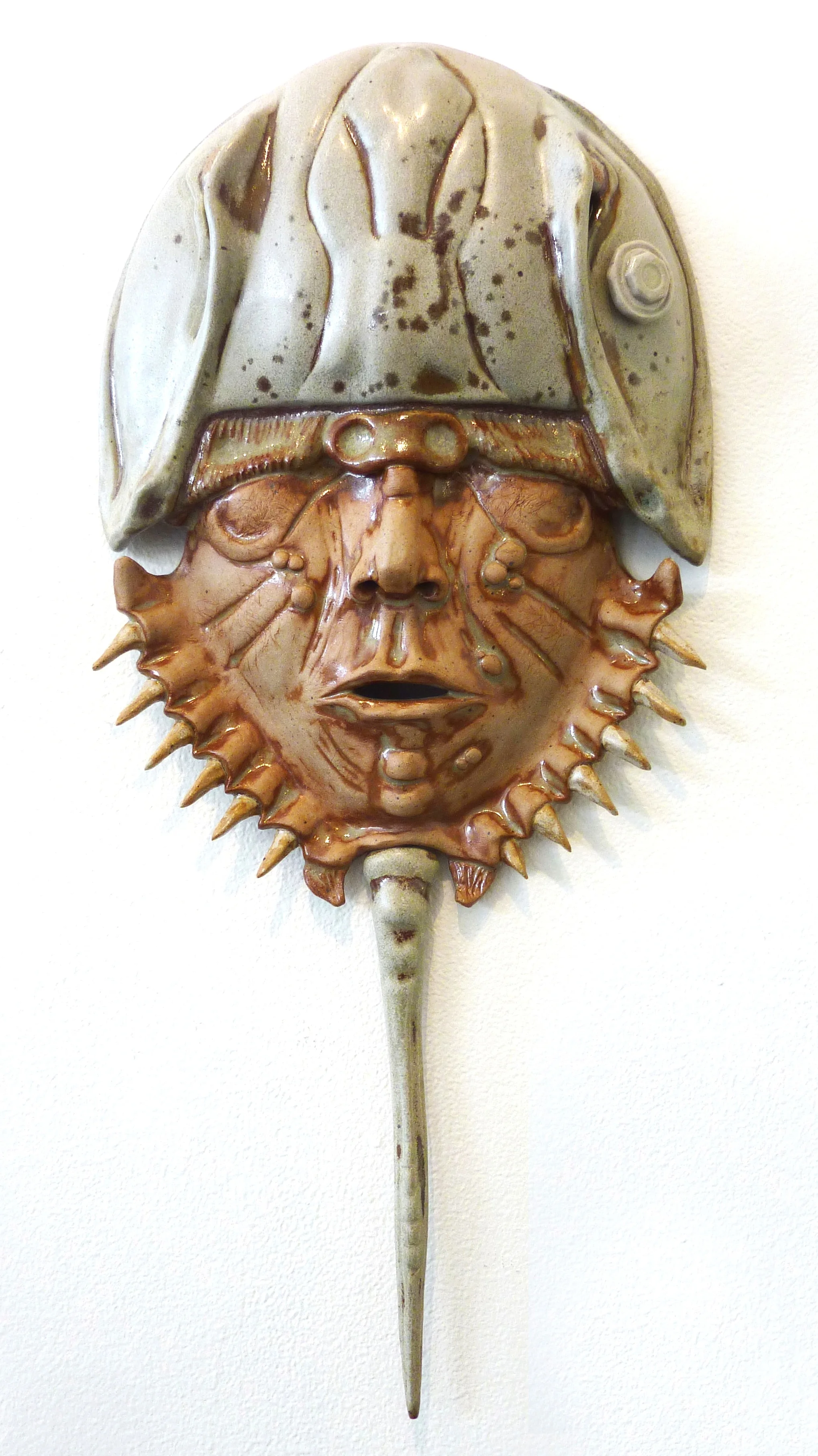 Envoy, (ceramic, glaze) 201618" x 9" x 3" | Private Collection