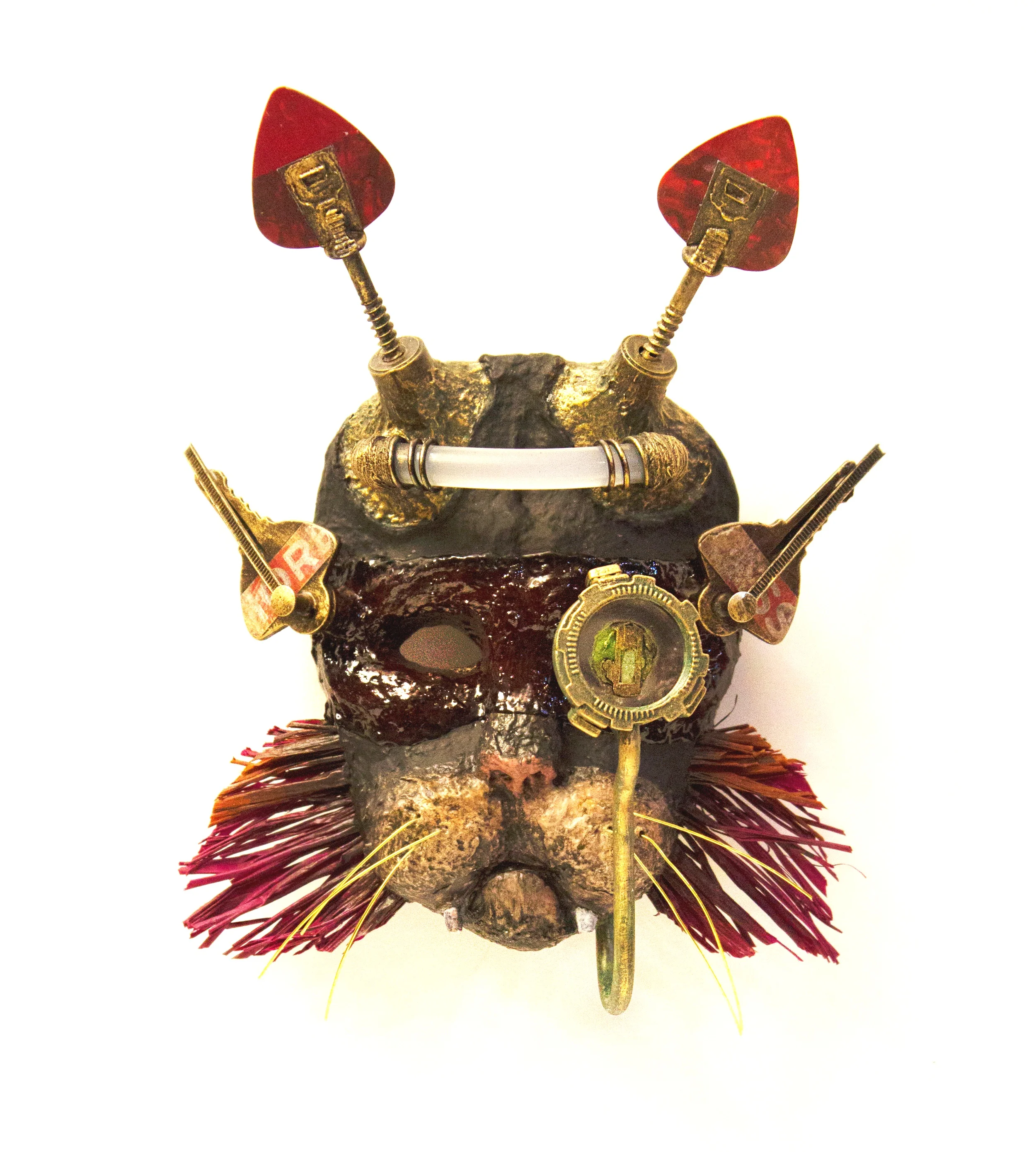 Appetence, (Paper clay, mixed media) 20197” x 6” x 2” | Private Collection