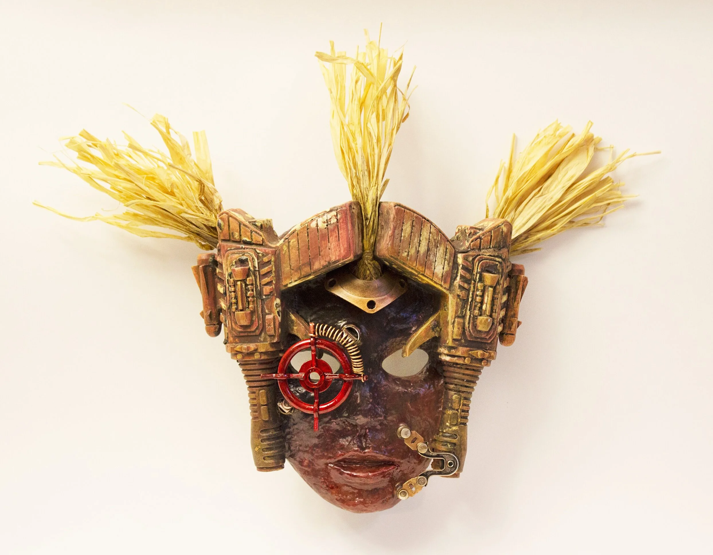 Rouge, (Paper clay, mixed media) 201911” x 14” x 3” | Available for purchase