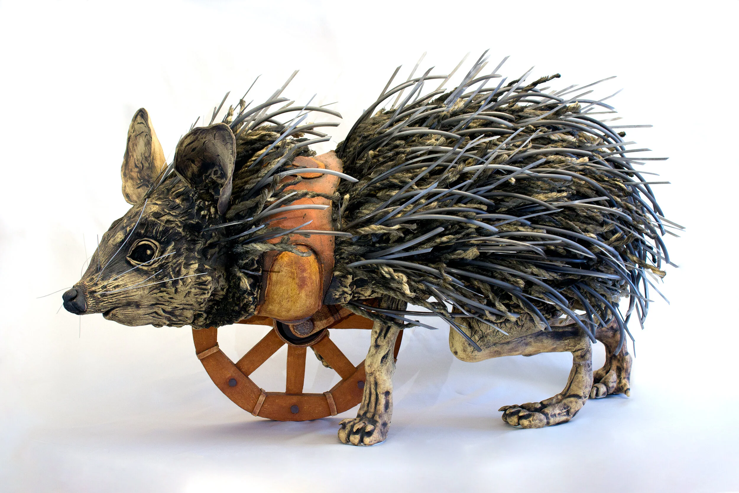 Penitence | Ceramic, rope, nylon cord, 2016Available for purchase