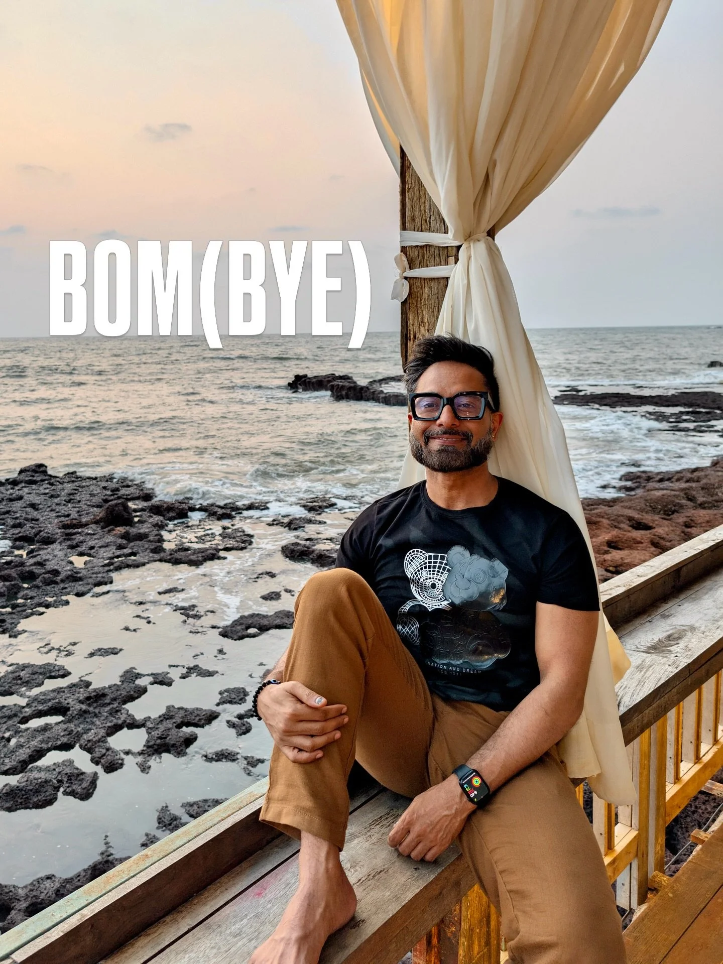 Leaving Bombay and 🇮🇳 always sits heavy.

A love story torn between seas and skies, between what I know and what&rsquo;s still unfolding. The truths keep shifting&mdash;just as uncertain as the future itself. It feels like we&rsquo;re standing at a