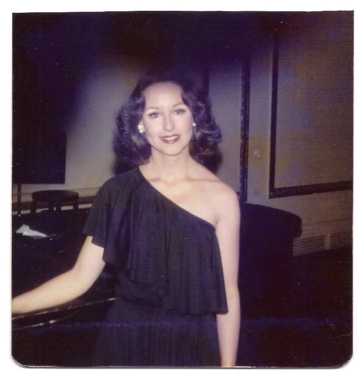 Understuding Rita Moreno at NYC's Town Hall, 1978.