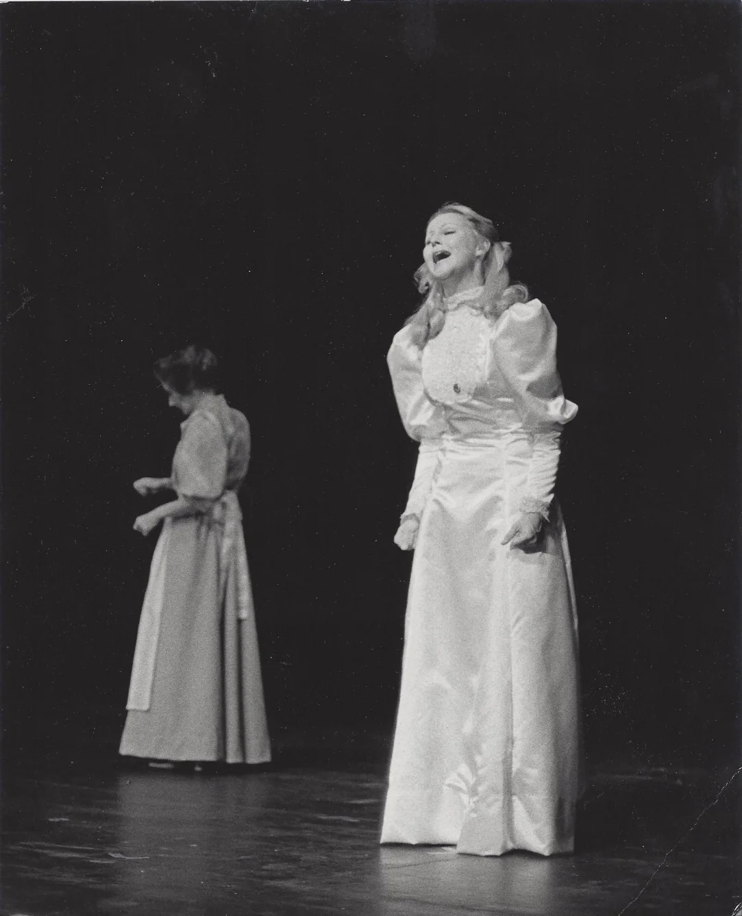 As Emily in Our Town , 1977.