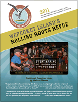 Poster for folk music producer Wepecket Island Records