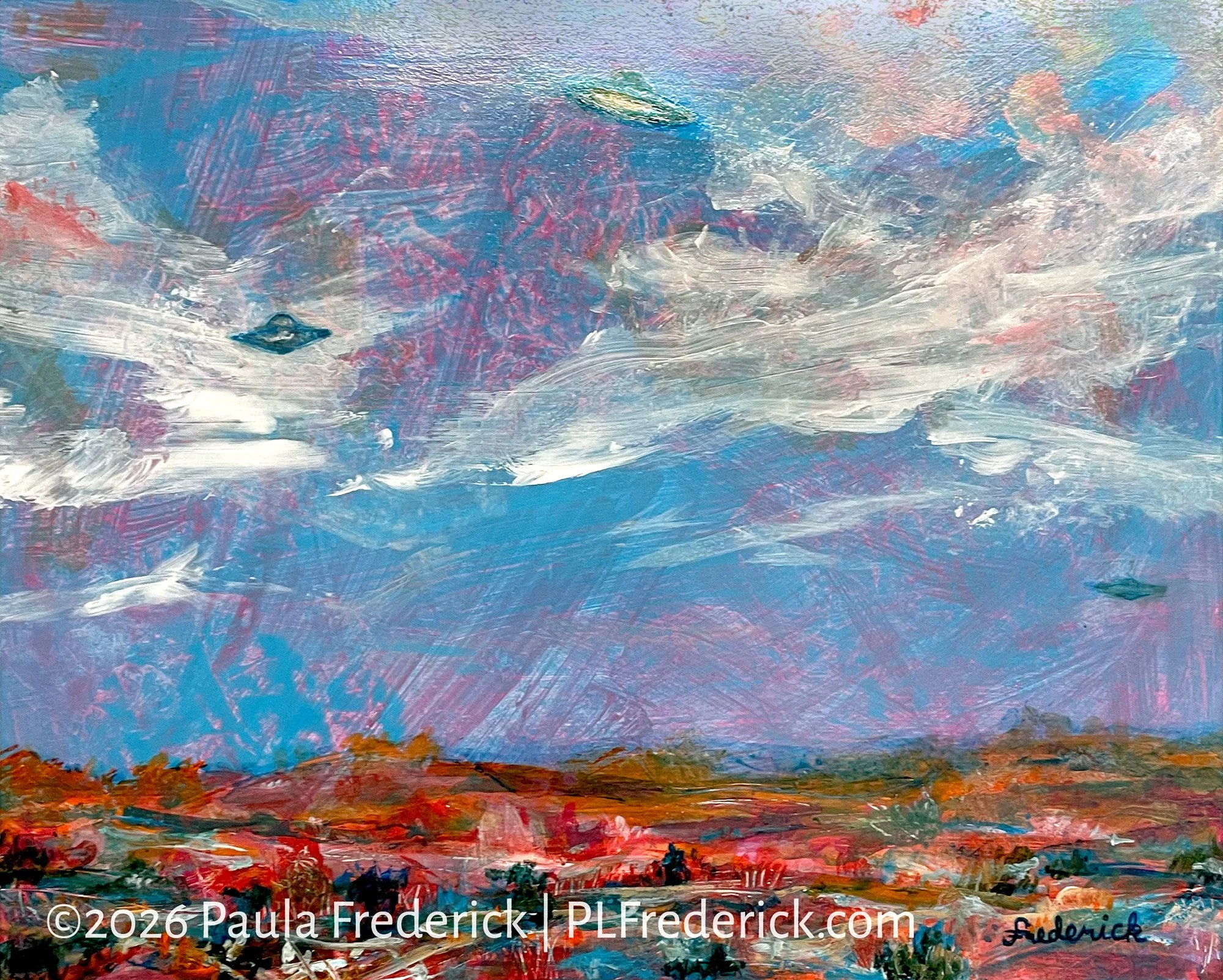 The Three Amigos | By Paula Frederick | Acrylic on board