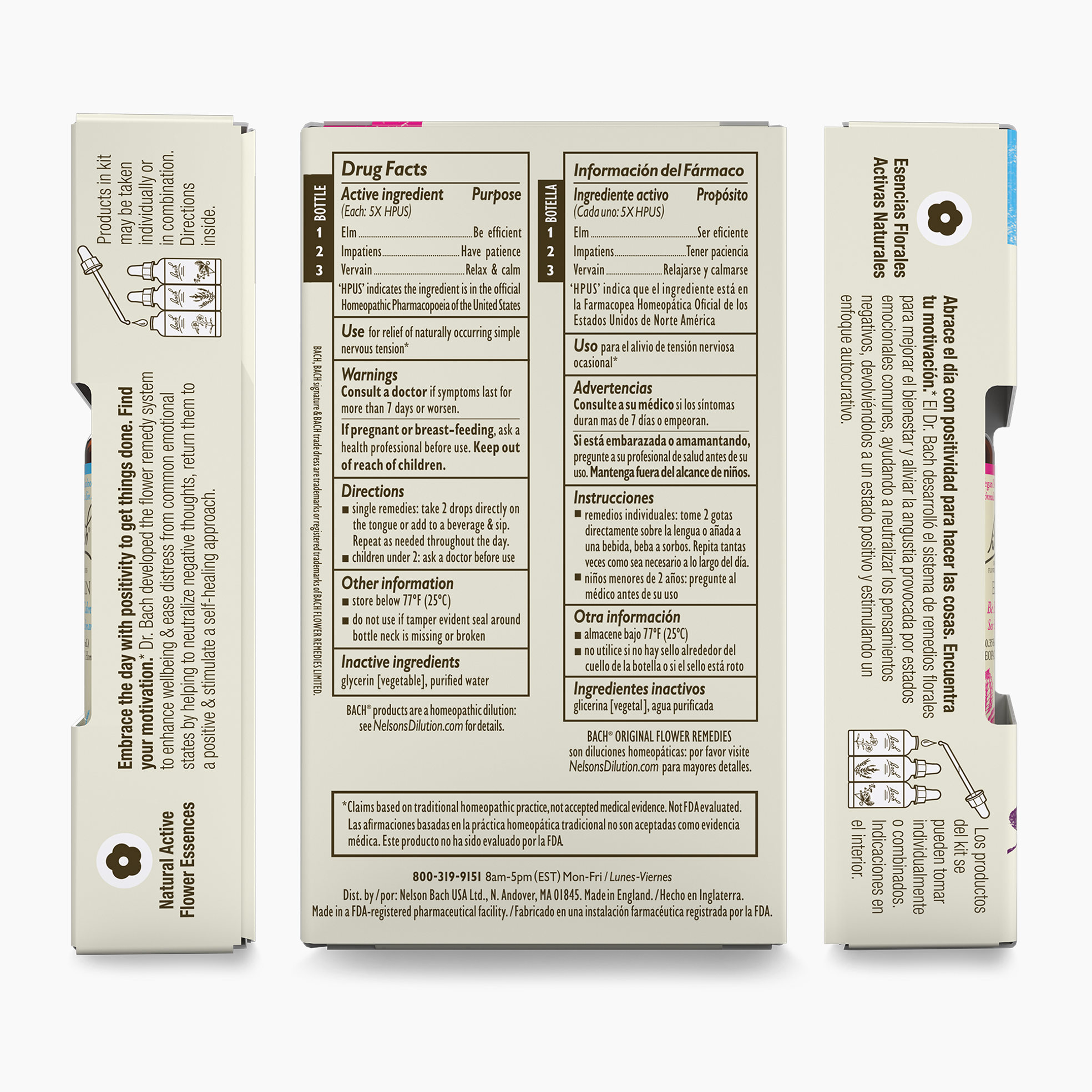 Bach flower remedy motivation kit: right panel, back panel, left panel. All drug products have specific regulatory requirements that must be met, and, ideally, the result is still visually appealing. Paula is the art director, graphic designer, and i