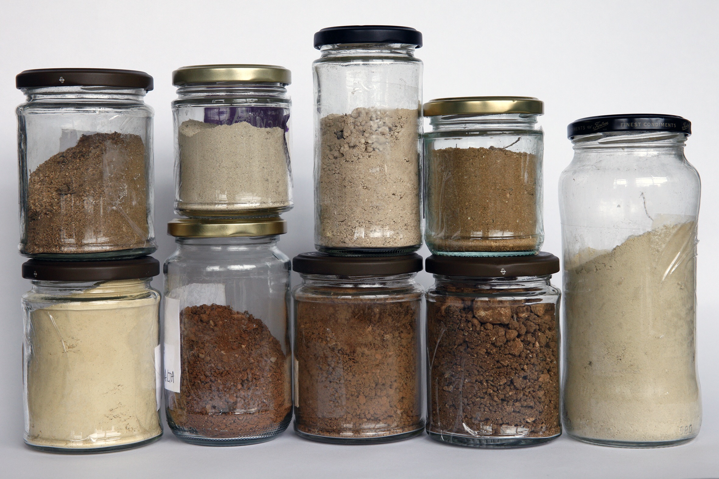 Earth collected from each location I make a photograph in will be ground into paint pigment.