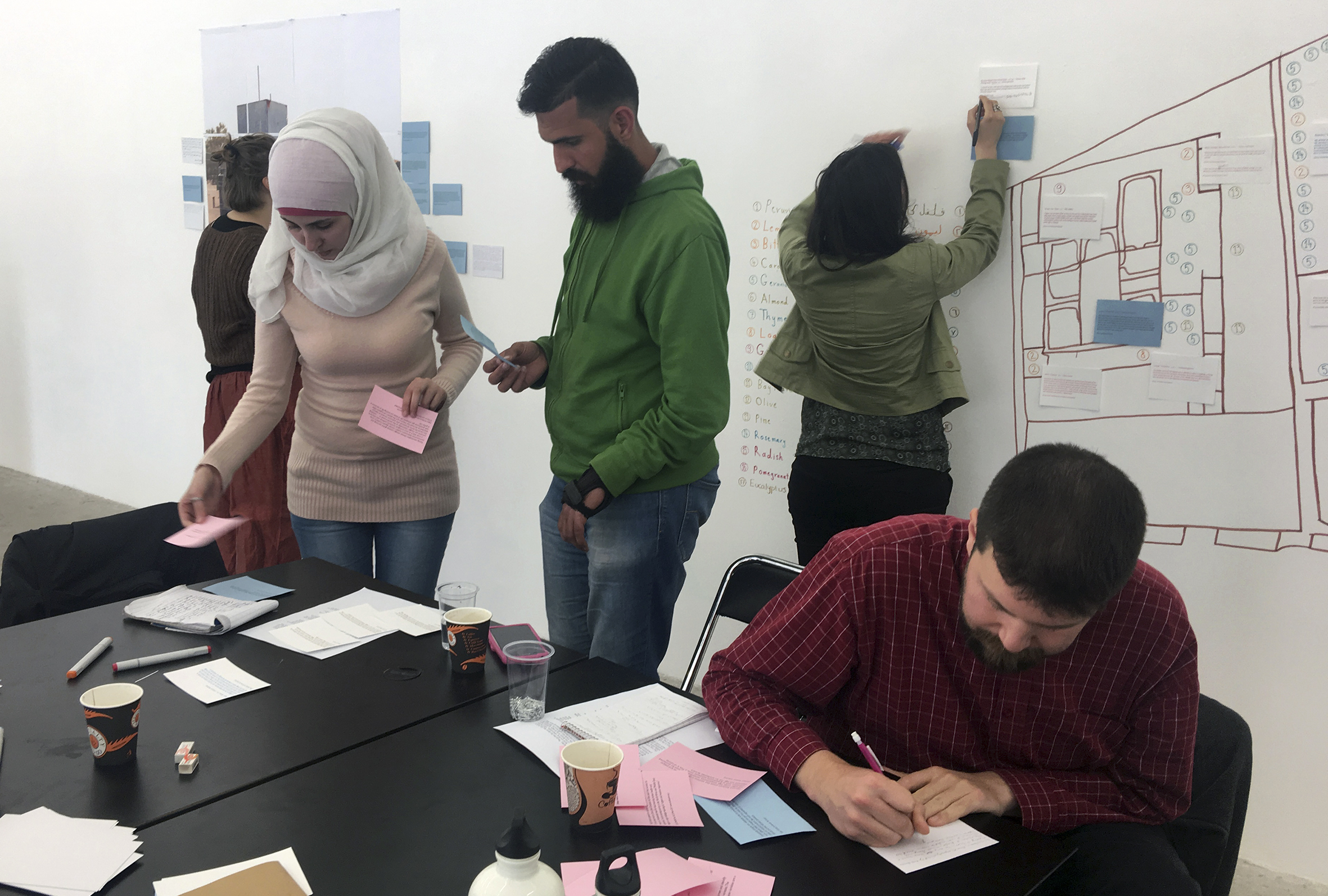 Open Lab: Plant / Lives, Darat al Funun, Amman, public workshop, March 2017