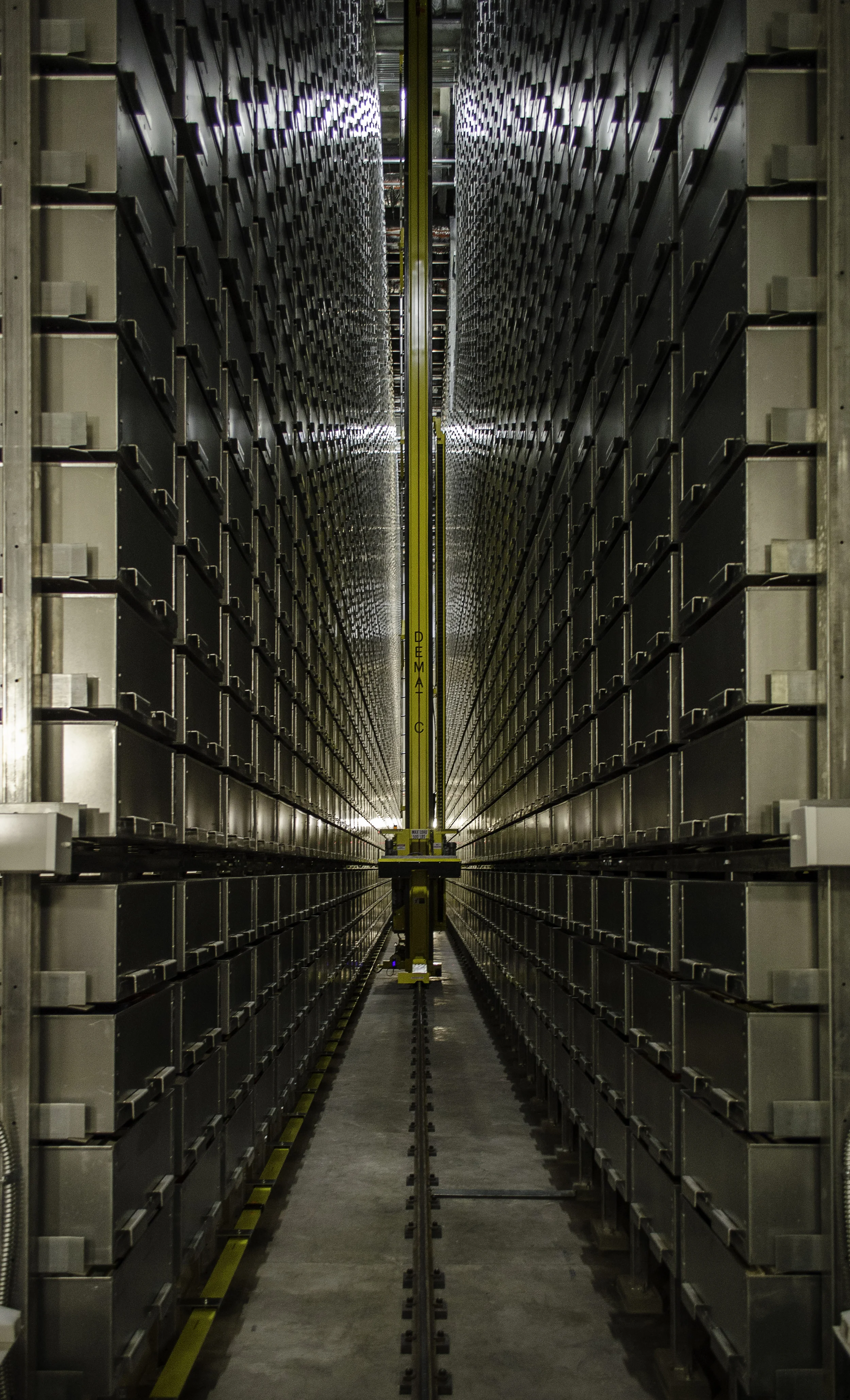 Mansueto Library, University of Chicago (Underground Stacks)