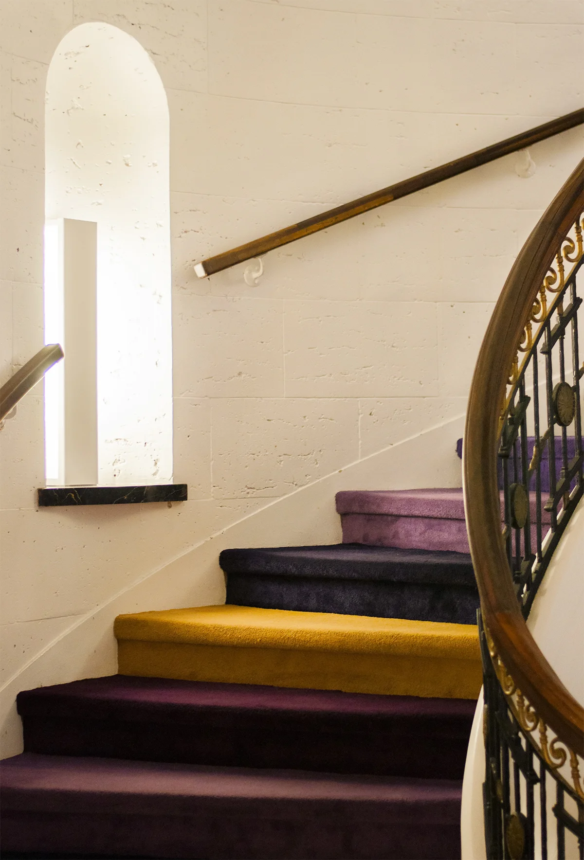 Stairway, 21C hotel and Gallery, Cincinnati, Ohio