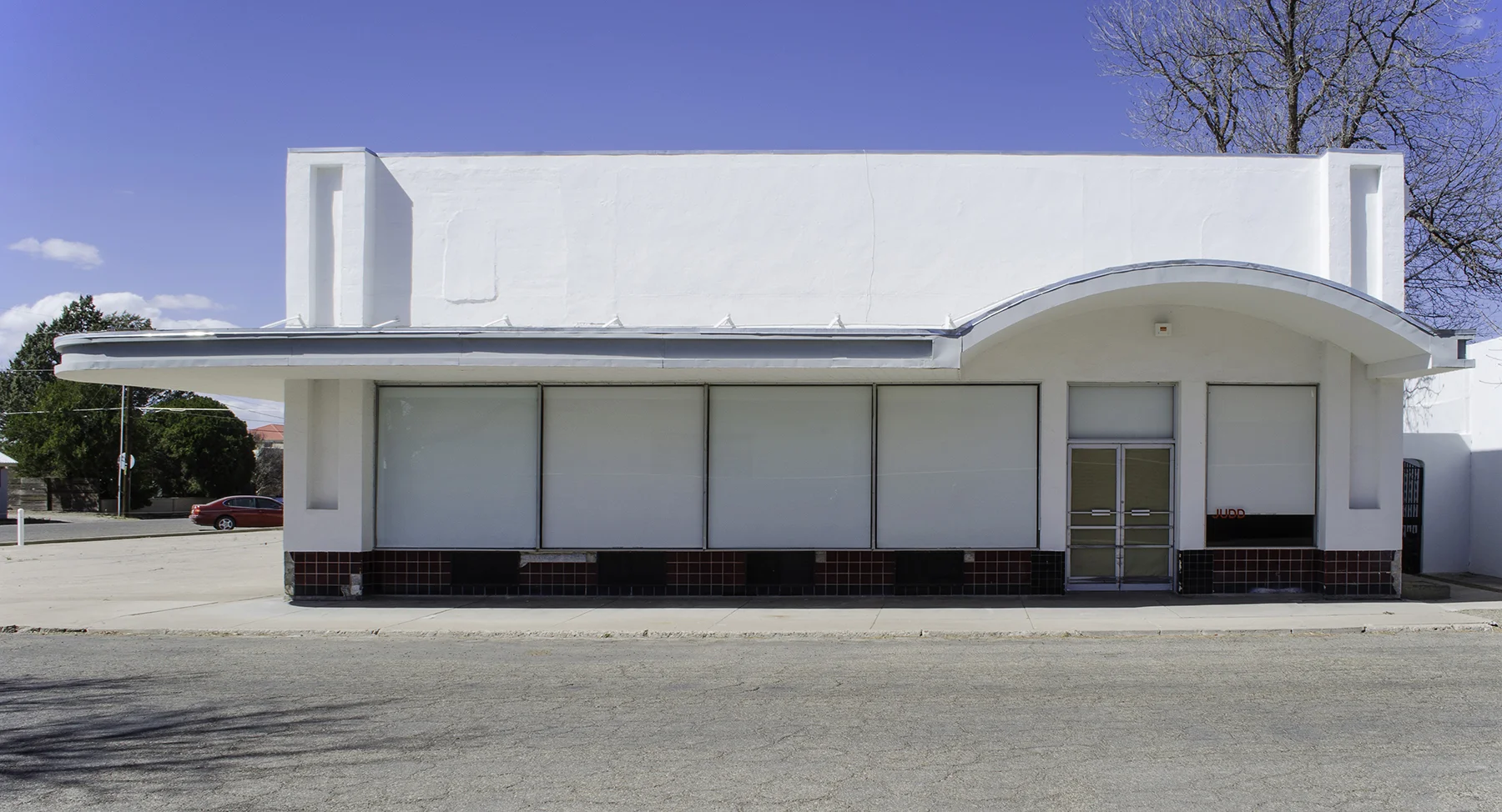 Donald Judd Warehouse (converted Safeway store), Marfa, Texas