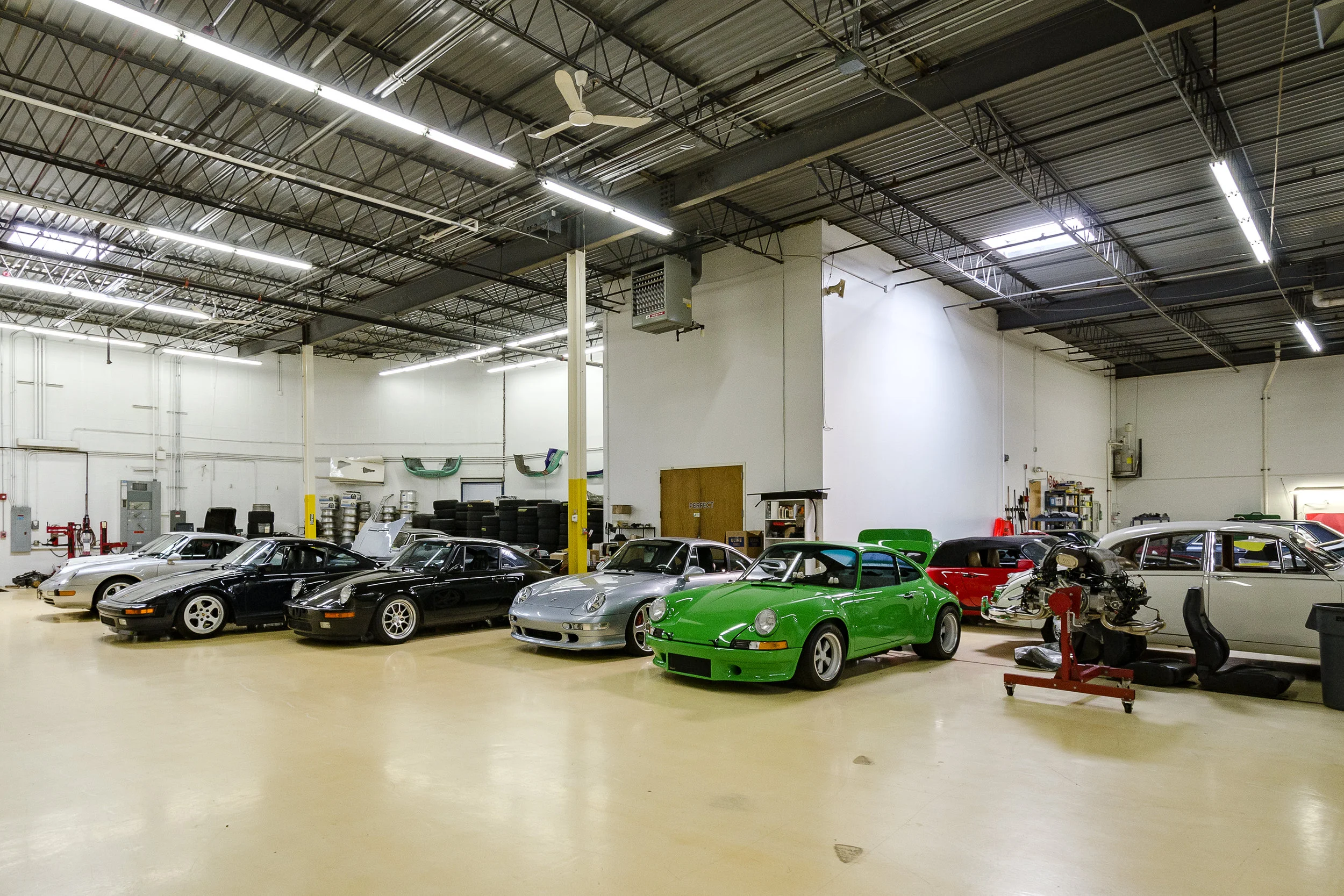 Porsche Restoration Shop