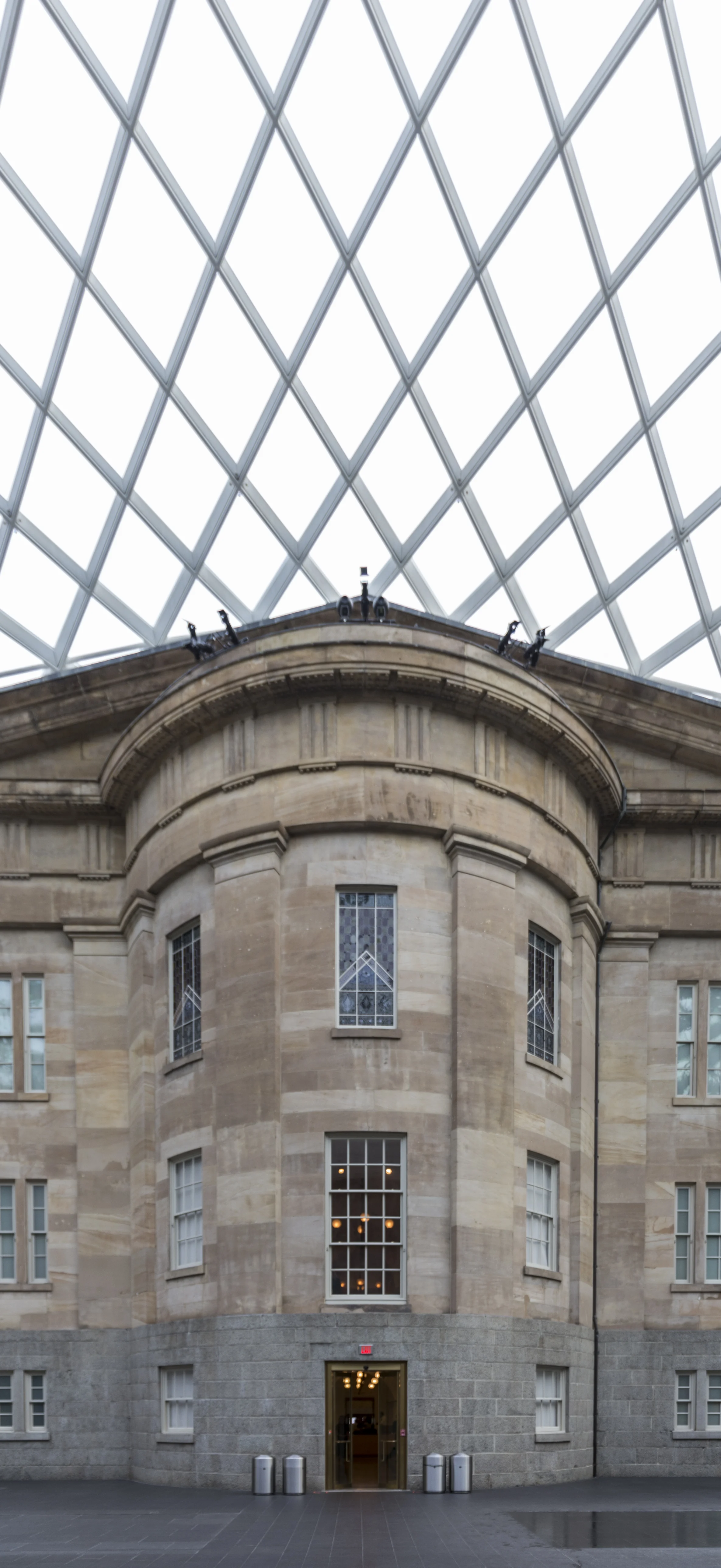 Courtyard, National Portrait Gallery