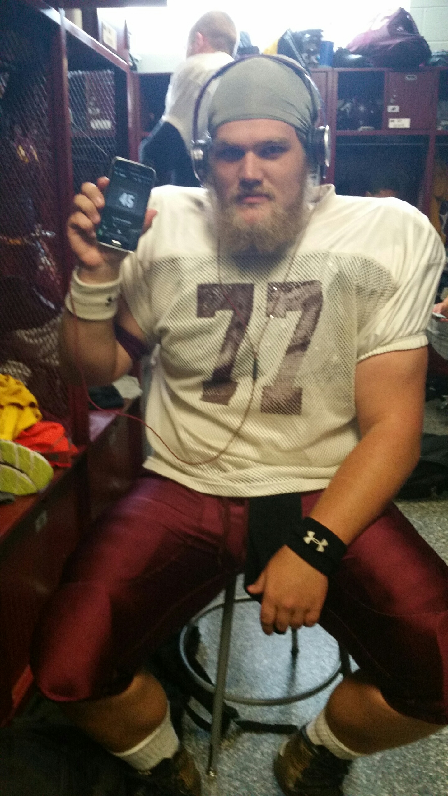 Jesse is a college footballer