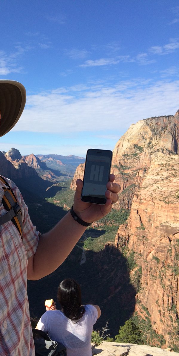 Dovan at Angel's Landing
