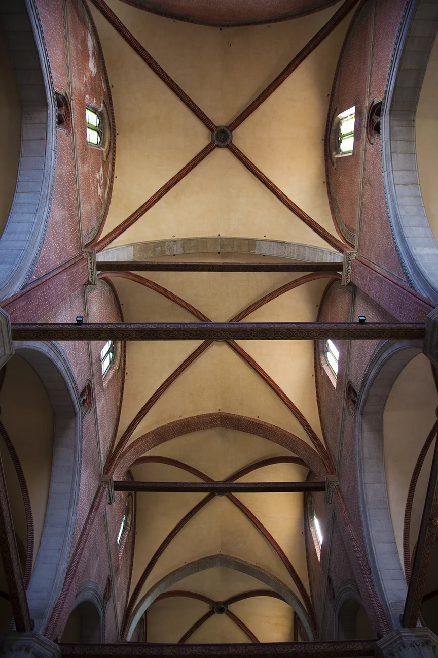 Roof of a church