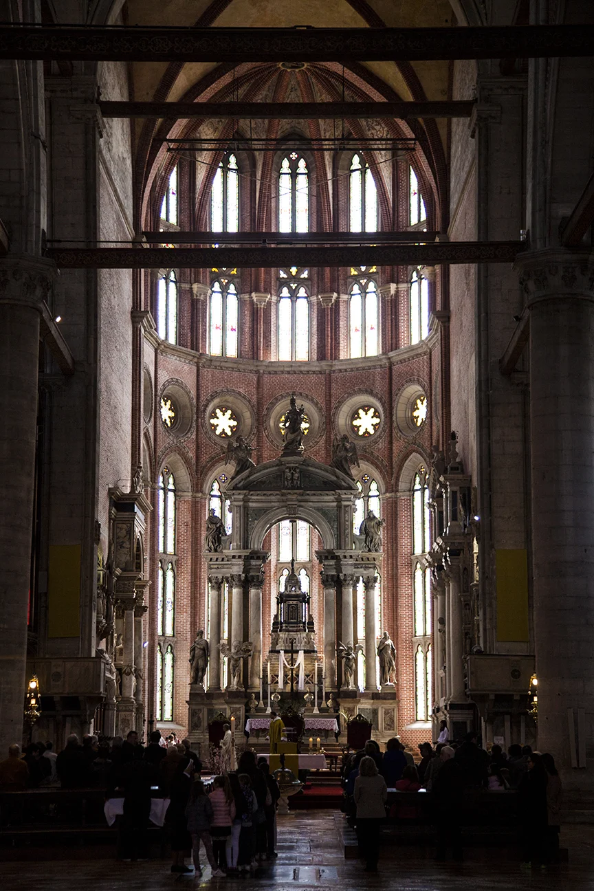 Back of a church